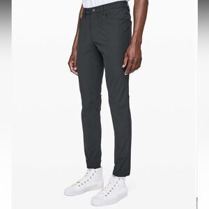 Lululemon Dark Gray ABC Pant Slim Warpstreme
